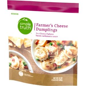 10 dumplings (135 g) Farmer’s Cheese Dumplings