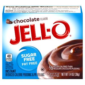 10 Grams Chocolate Pudding Mix, Sugar Free