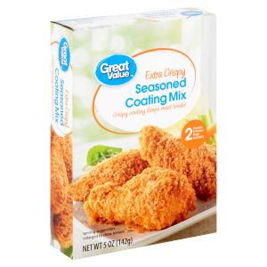 10 Grams Seasoned Coating Mix, Extra Crispy 2 Pack With Shaker Bag