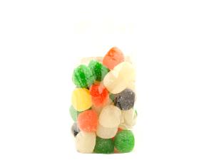 10 Gummy Fish Gumdrops (Jelly Pieces) Candies