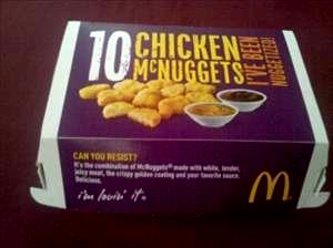 10 nuggets (162 g) Chicken McNuggets (10 Pieces)