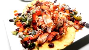10 Oz Grilled Chicken Baja Entree