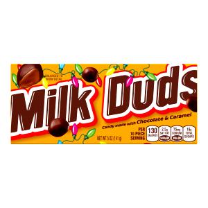 10 pieces (30 g) Milk Duds
