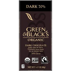 10 pieces (30 g) Organic 70% Dark Chocolate