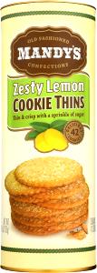 10 pieces (30 g) Zesty Lemon Cookie Thins