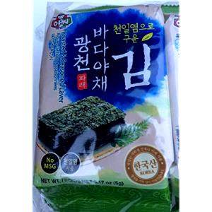 10 pieces (3.5 g) Roasted Seasoned Seaweed