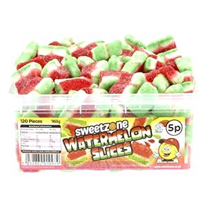 10 pieces (38 g) Sour Watermelon Slices