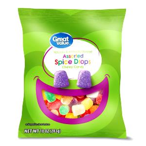 10 pieces (40 g) Spice Drops