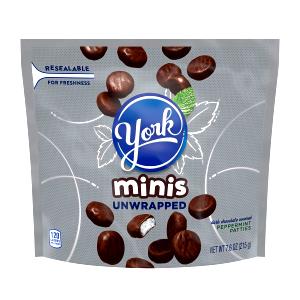 10 pieces (40 g) York Minis