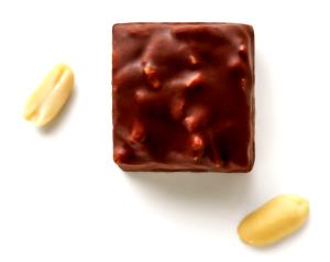 10 Pieces Peanut Candy, Chocolate Coated