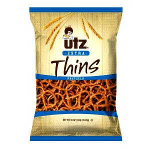 10 pretzels (1 oz) Extra Thin Pretzels