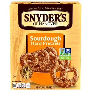 10 pretzels (1 oz) Whole Grain Hard Pretzels