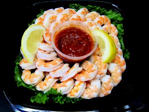 10 shrimp (85 g) Cooked Cocktail Shrimp