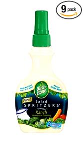 10 sprays (8 ml) Ranch Vinaigrette Salad Spritzers