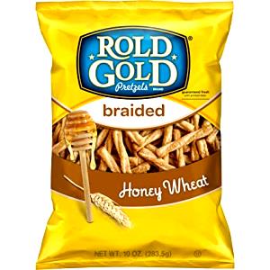 10 sticks (1 oz) Honey Whole Wheat Pretzel Sticks