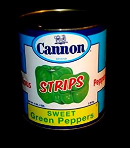 10 Strips Green Peppers