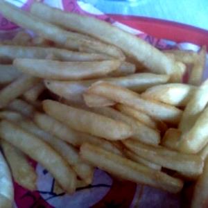 10 Strips Potato, French Fried, No Added Salt, Hp