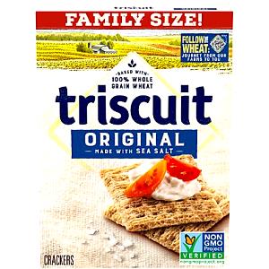 10 Triscuit-Bits Whole Wheat Cracker, Low Salt