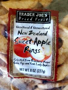10 whole rings (40 g) New Zealand Sweet Apple Rings