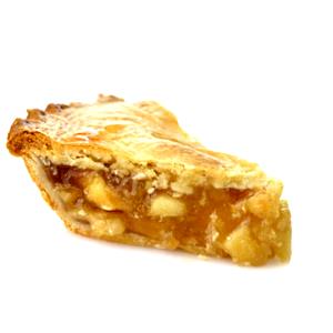 100 G Apple Pie (Commercial, Enriched Flour)