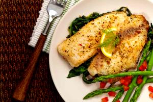 100 G Baked or Broiled Catfish