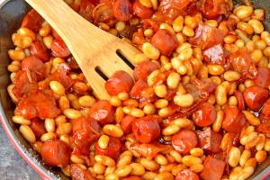 100 G Beans and Franks