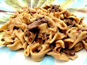 100 G Beef and Noodles (Mixture)