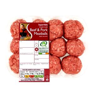 100 G Beef and Pork Meatballs