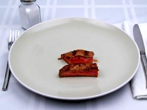 100 G Beef Bottom Round (Trimmed to 1/8" Fat, Select Grade, Cooked, Braised)