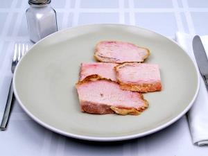 100 G Beef Brisket (Flat Half, Lean Only, Trimmed to 0" Fat, Cooked, Braised)