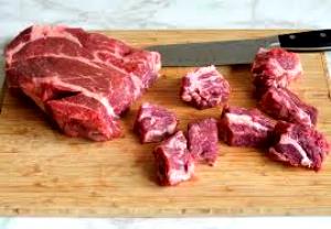 100 G Beef Chuck (Blade Roast, Lean Only, Trimmed to 1/4" Fat, Select Grade)