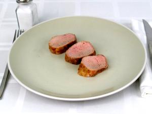 100 G Beef Eye Of Round (Lean Only, Trimmed to 0" Fat, Select Grade, Cooked, Roasted)