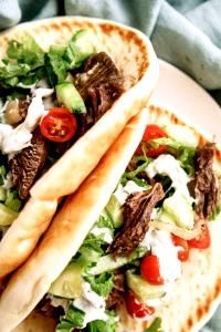 100 G Beef Gyro Sandwich