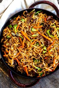 100 G Beef Lo Mein