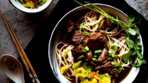 100 G Beef Noodle Soup (with Equal Volume Water, Canned)