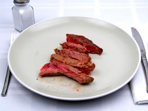 100 G Beef Ribs (Small End, Trimmed to 1/8" Fat, Select Grade, Cooked, Roasted)