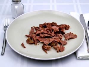 100 G Beef Ribs (Whole, Lean Only, Trimmed to 1/4" Fat, Cooked, Broiled)