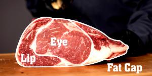 100 G Beef Ribs (Whole, Trimmed to 1/4" Fat, Prime Grade)