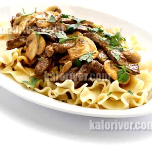 100 G Beef Stroganoff