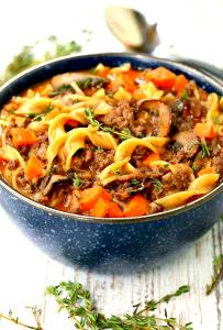 100 G Beef with (Mushroom) Soup (Mixture)