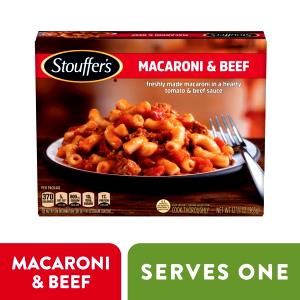 100 G Beef with Spaetzle or Rice and Vegetable (Frozen Meal)