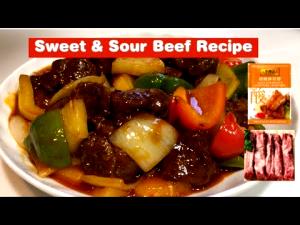 100 G Beef with Sweet and Sour Sauce (Mixture)