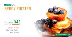 100 G Berry Fritter
