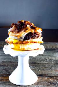 100 G Biscuit with Egg and Steak