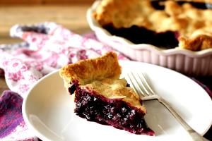 100 G Blueberry Pie (Two Crust)
