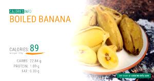 100 G Boiled Ripe Banana