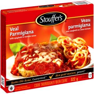 100 G Breaded Veal with Spaghetti in Tomato Sauce (Frozen Meal)