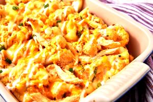 100 G Buffalo Chicken Casserole
