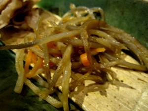 100 G Burdock Root (Without Salt, Drained, Cooked, Boiled)