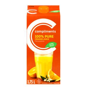 100 G California Orange Juice (Chilled, Includes From Concentrate)